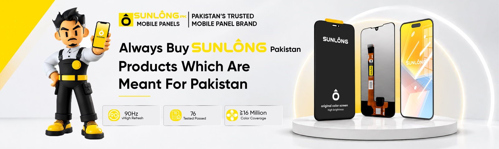 Sunlong Pakistan webside banner