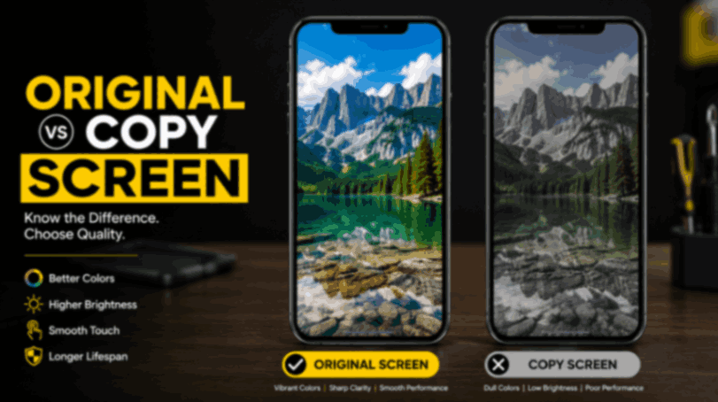 How to Check if a Mobile Screen Is Original or Copy