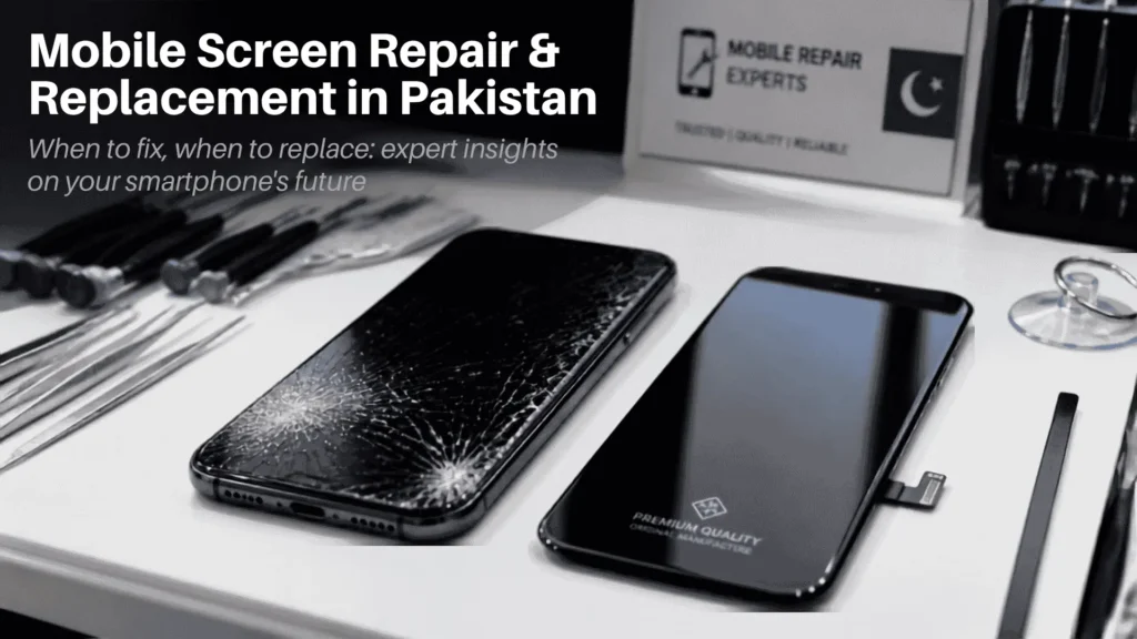 Mobile screen replacement and smartphone repair in Pakistan